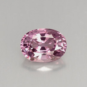 Espinela violeta natural de 1,42 ct, corte óvalo, VVS