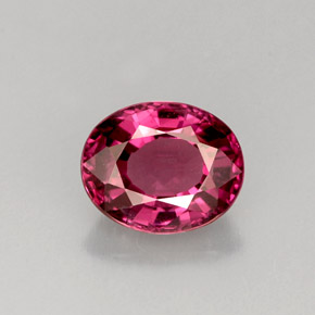 Espinela violeta natural de 1,40 ct, corte óvalo, VS
