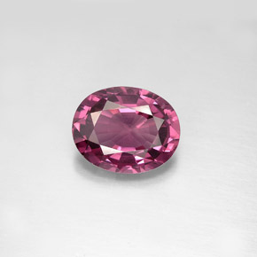 Espinela rosa natural de 2,91 ct, corte óvalo, VVS-VS