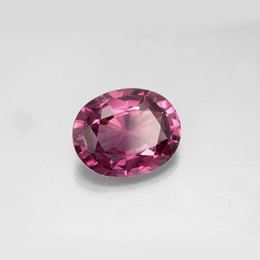Espinela rosa natural de 2,91 ct, corte óvalo, VVS-VS