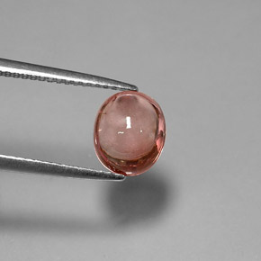 Espinela rosa natural de 2,47 ct, corte óvalo, transparente