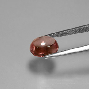 Espinela rosa natural de 2,47 ct, corte óvalo, transparente