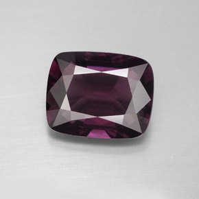 Espinela  natural de 3,46 ct, corte cojín, VS