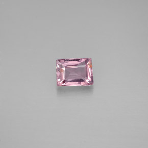 Espinela rosa natural de 0,50 ct, baguette, VS