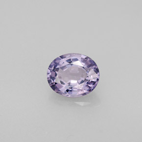 Espinela violeta natural de 0,77 ct, corte óvalo, VS