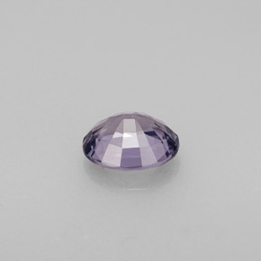 Espinela violeta natural de 0,77 ct, corte óvalo, VS