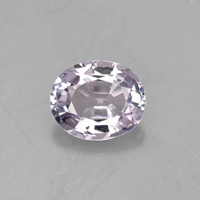 Espinela violeta natural de 0,68 ct, corte óvalo, VVS-VS
