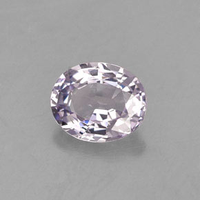 Espinela violeta natural de 0,68 ct, corte óvalo, VVS-VS