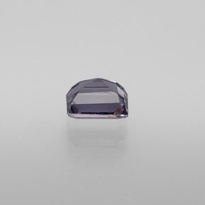Espinela violeta natural de 0,53 ct, baguette, VS