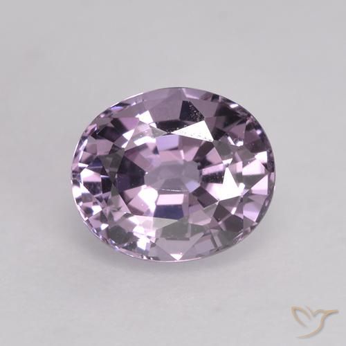0.78ct Natural Púrpura medio espinela, Ovalada, VVS-VS
