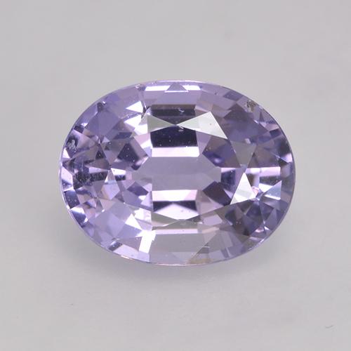 Espinela violeta natural de 1,48 ct, corte óvalo, VVS-VS