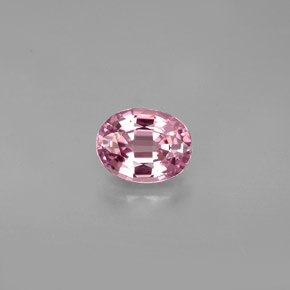 Espinela rosa natural de 1,06 ct, corte óvalo, VVS-VS