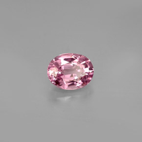 Espinela rosa natural de 1,06 ct, corte óvalo, VVS-VS