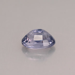 Espinela azul natural de 1,07 ct, corte óvalo, VVS-VS