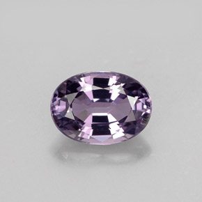 Espinela violeta natural de 1,01 ct, corte óvalo, VVS