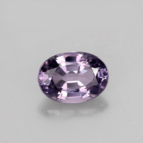 Espinela violeta natural de 1,01 ct, corte óvalo, VVS