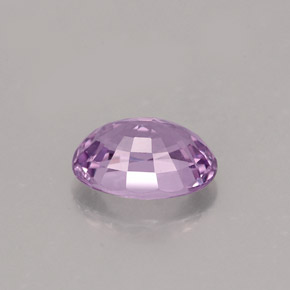Espinela violeta natural de 1,06 ct, corte óvalo, VVS