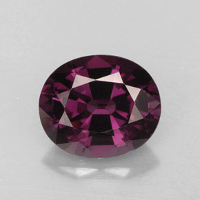 Espinela  natural de 3,43 ct, corte óvalo, VVS