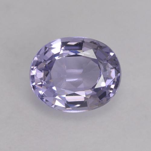 Espinela violeta natural de 0,80 ct, corte óvalo, VVS-VS
