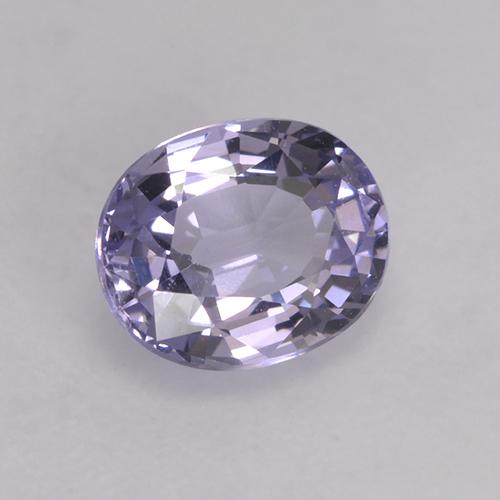 Espinela violeta natural de 0,80 ct, corte óvalo, VVS-VS