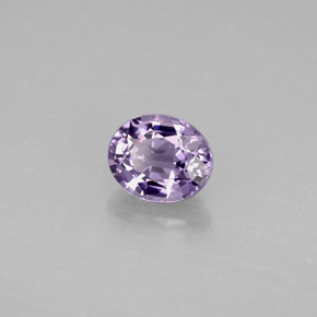 Espinela violeta natural de 0,88 ct, corte óvalo, VVS