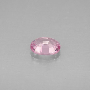 Espinela rosa natural de 0,79 ct, corte óvalo, VVS-VS