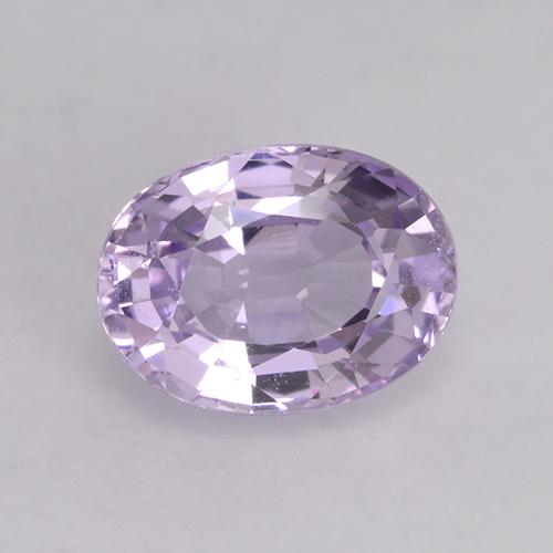 Espinela violeta natural de 0,92 ct, corte óvalo, VVS