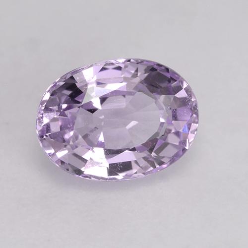 Espinela violeta natural de 0,92 ct, corte óvalo, VVS