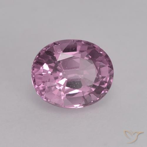 Espinela Púrpura medio natural de 0.71 ct, Ovalada, VS