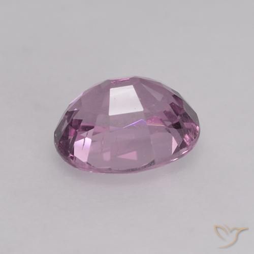 Espinela Púrpura medio natural de 0.71 ct, Ovalada, VS