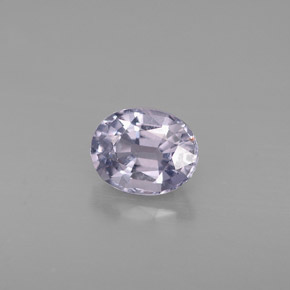 Espinela violeta natural de 0,93 ct, corte óvalo, VS