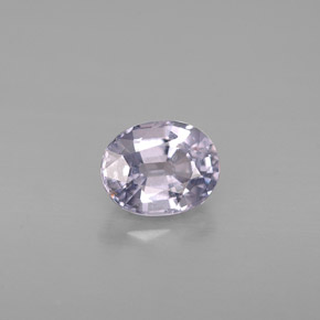 Espinela violeta natural de 0,93 ct, corte óvalo, VS