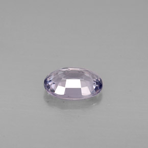 Espinela violeta natural de 0,89 ct, corte óvalo, VVS