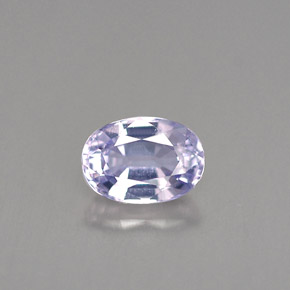 Espinela violeta natural de 0,74 ct, corte óvalo, VVS-VS