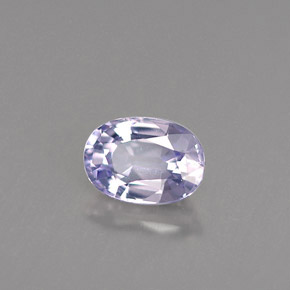 Espinela violeta natural de 0,74 ct, corte óvalo, VVS-VS