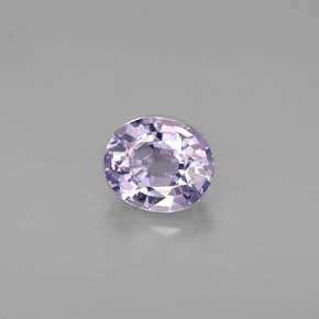Espinela violeta natural de 0,86 ct, corte óvalo, VVS-VS