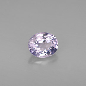Espinela violeta natural de 0,86 ct, corte óvalo, VVS-VS