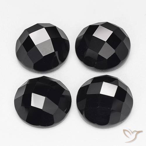 19.96ctw Natural Negro Espinela, Redondo, Opaco