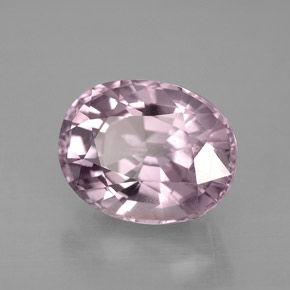 Espinela violeta natural de 4,57 ct, corte óvalo, VS
