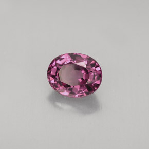Espinela púrpura natural de 0,82 ct, corte óvalo, VVS-VS