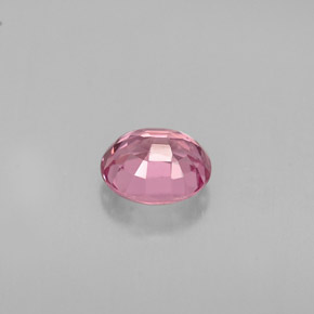 Espinela rosa natural de 0,76 ct, corte óvalo, VVS