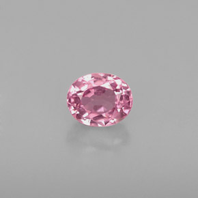 Espinela rosa natural de 0,63 ct, corte óvalo, VVS-VS