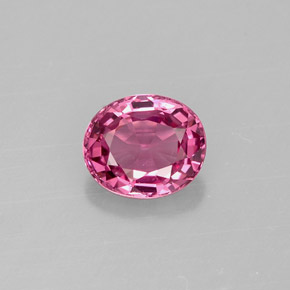 Espinela violeta natural de 0,88 ct, corte óvalo, VVS-VS