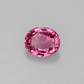 Espinela violeta natural de 0,88 ct, corte óvalo, VVS-VS