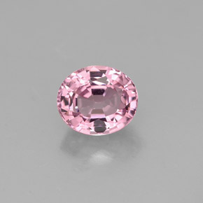 Espinela púrpura natural de 0,82 ct, corte óvalo, VVS-VS