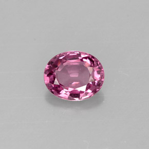 Espinela violeta natural de 0,67 ct, corte óvalo, VVS-VS
