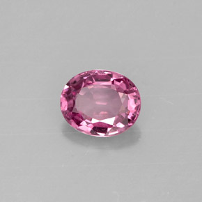 Espinela violeta natural de 0,67 ct, corte óvalo, VVS-VS