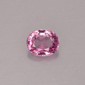 Espinela violeta natural de 0,67 ct, corte óvalo, VVS-VS