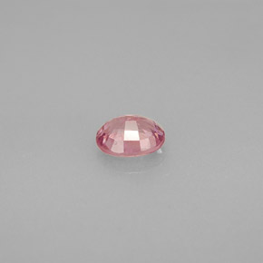 Espinela rosa natural de 0,63 ct, corte óvalo, VS