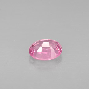 Espinela rosa natural de 0,68 ct, corte óvalo, VVS-VS